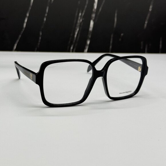 NEW ALEXANDER MCQUEEN EYEGLASSES, AM0286O 001 - Picture 5 of 11